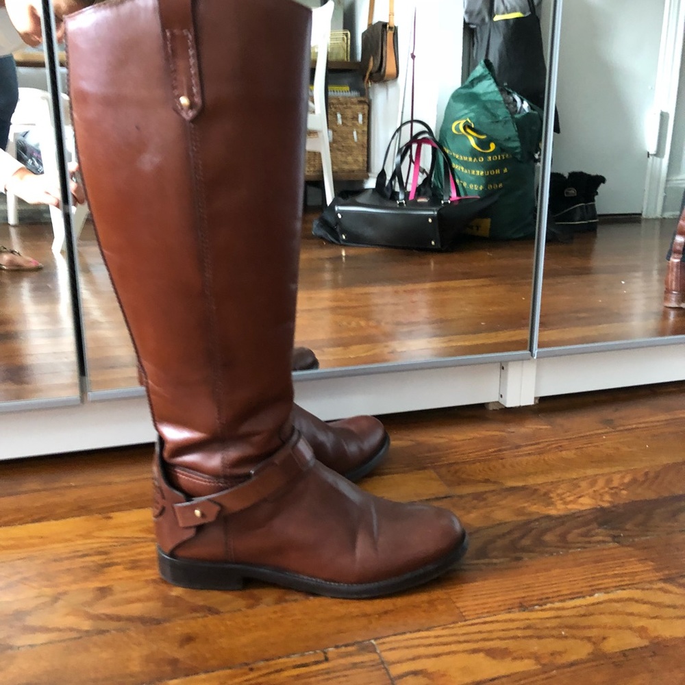 Tory Burch Derby Riding Boots - Picture 3 of 3